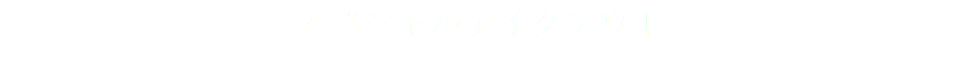 スペシャルテイクアウト